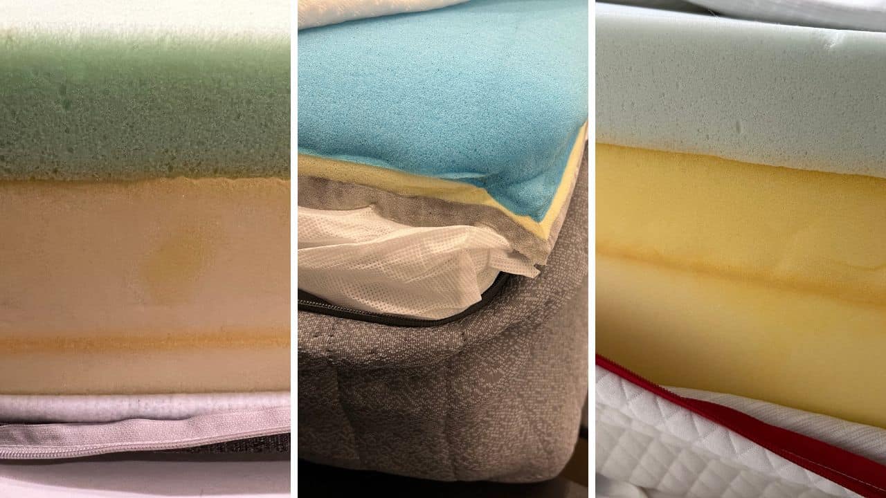 Layers of Mattresses We've Tested in Canada