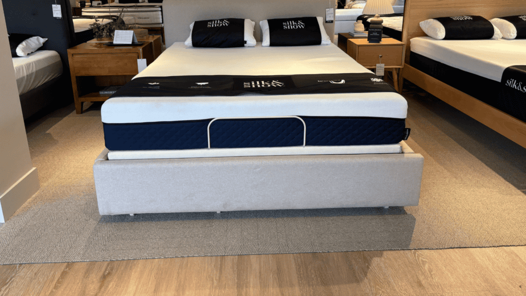Silk & Snow Storage Bed Frame